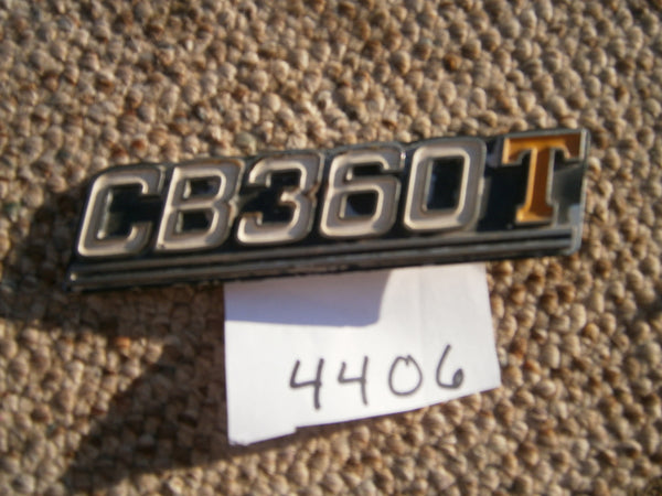 Honda CB360T Sidecover Badge 4406