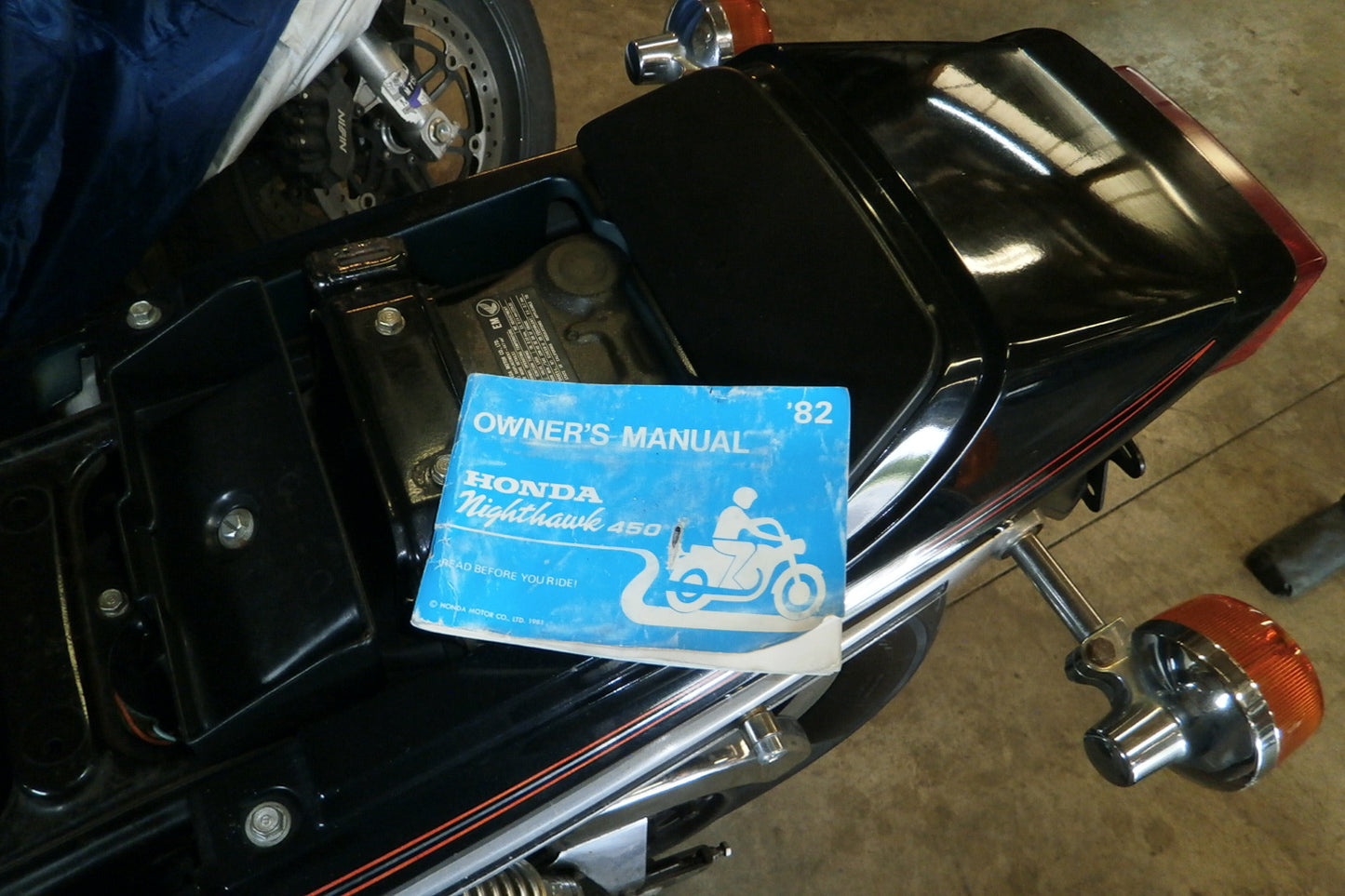 Honda CB450SC Owners Manual 4308