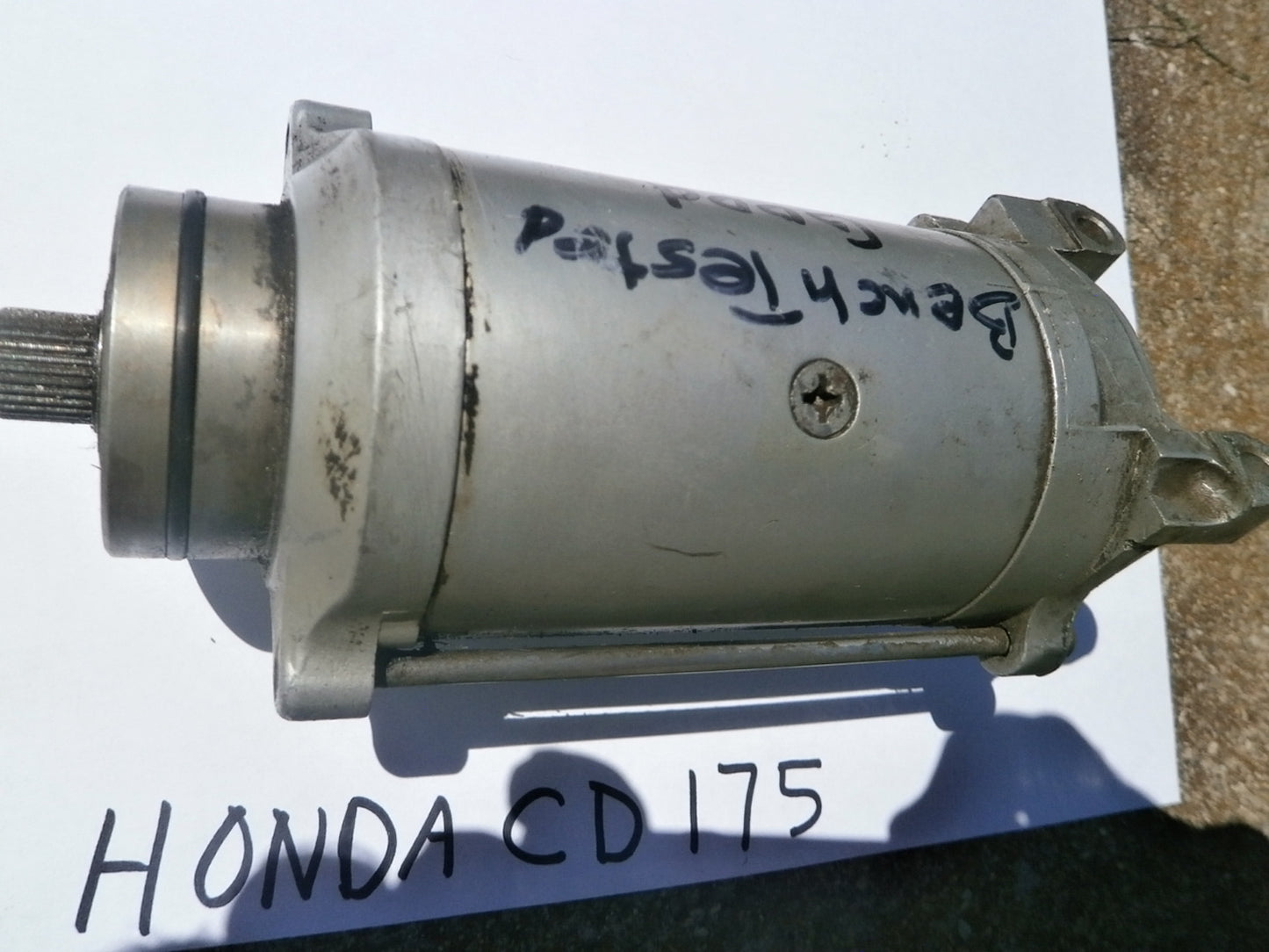 Honda CD175 6V Starter Motor