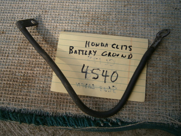 Honda CL175 1971 Battery Ground Cable 4540
