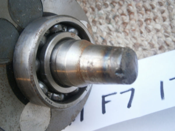Kawasaki F7 175 cc piston, connecting rod, and crankshaft  main bearing 4400