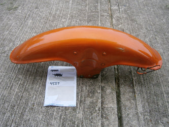 Sold Ebay 06282016 Honda CL175 candy topaz orange front fender 4527