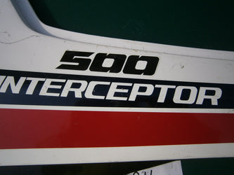 Honda VF500F Interceptor sidecover 4584