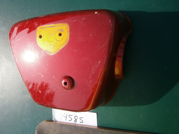 Honda CB350 CL350 Right Red Sidecover 4585