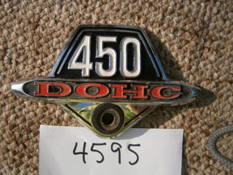 Honda CB450 CL450 Sidecover Badge 4595