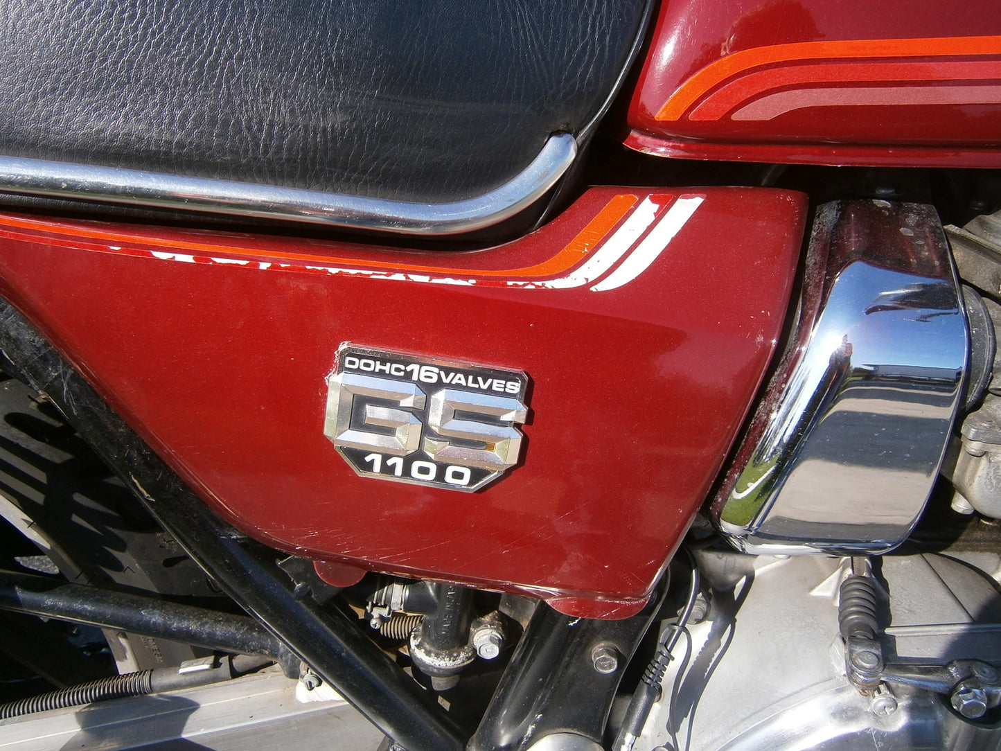 Sold Suzuki 1980 red GS1100E